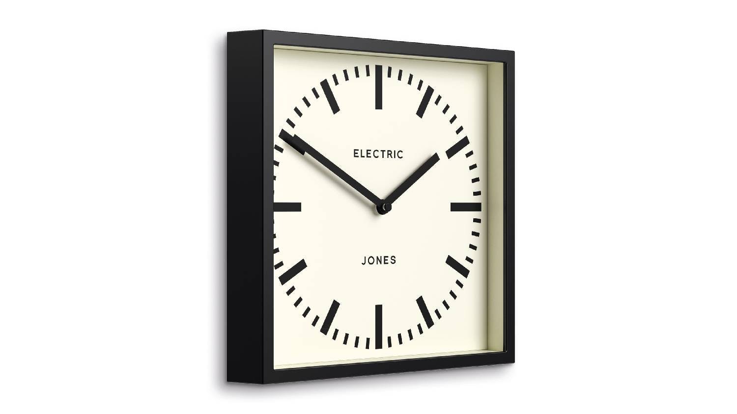 Newgate "Jones Box" Wall Clock - Black