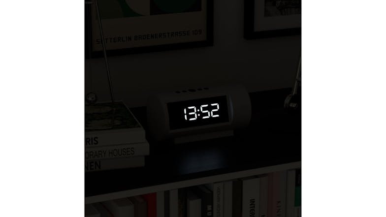 Newgate "Pil" LED Alarm Clock - White