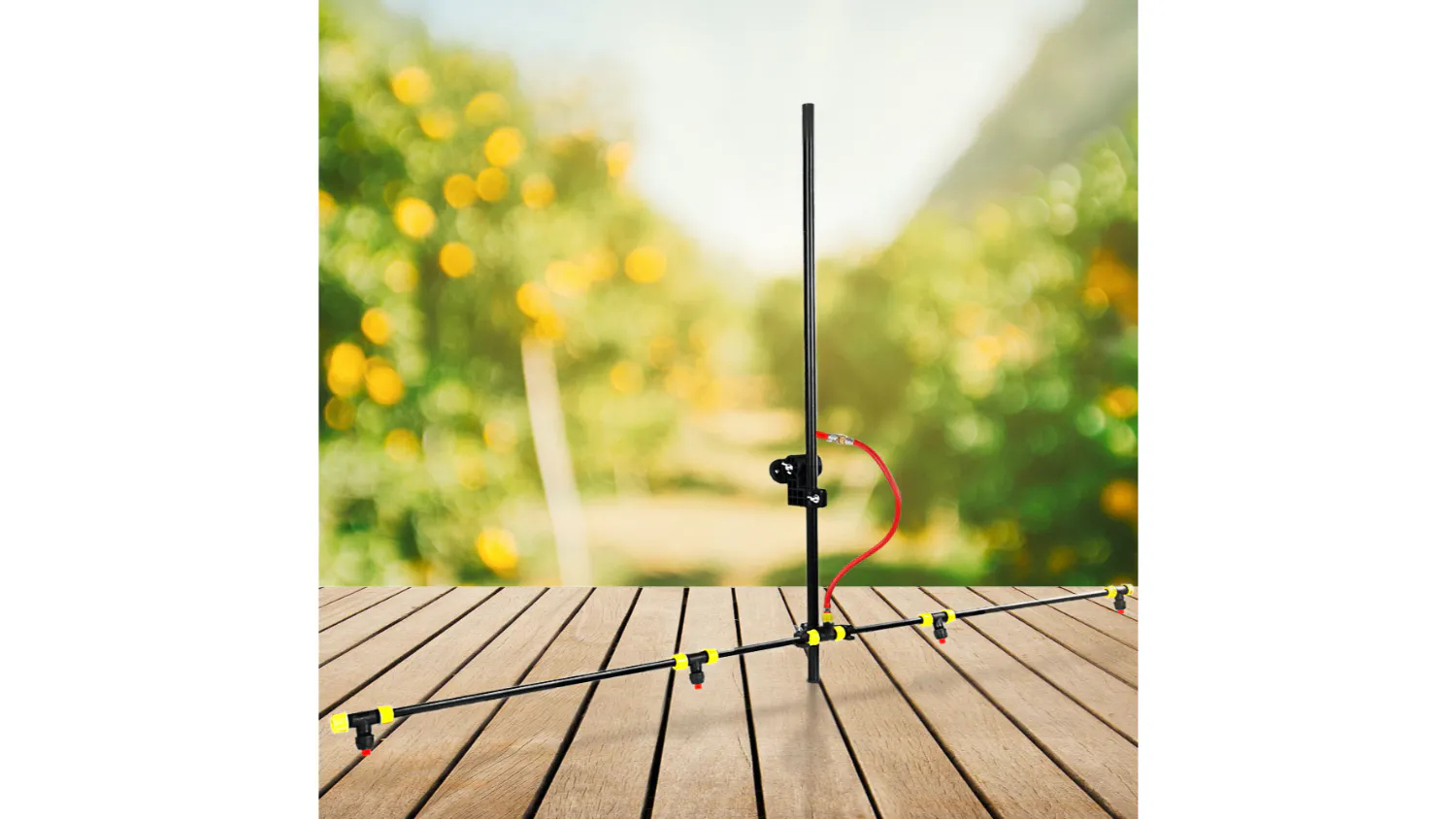 Giantz 100L 1.5m Boom Weed Sprayer with Ratchet Straps & Bonus Nozzles