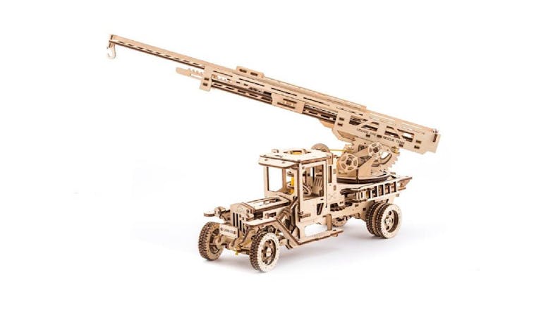 Ugears Wooden Mechanical Model - Fire Truck