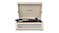 Crosley Voyager Portable Bluetooth Turntable w/ Record Storage Display Stand - Dune