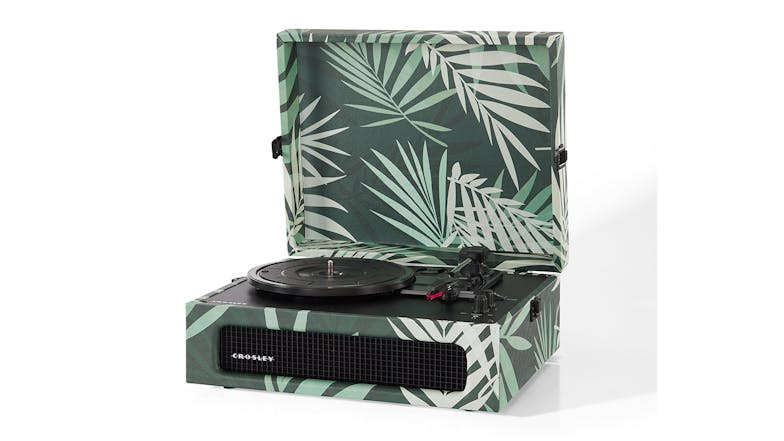 Crosley Voyager Portable Bluetooth Turntable - Botanical Print