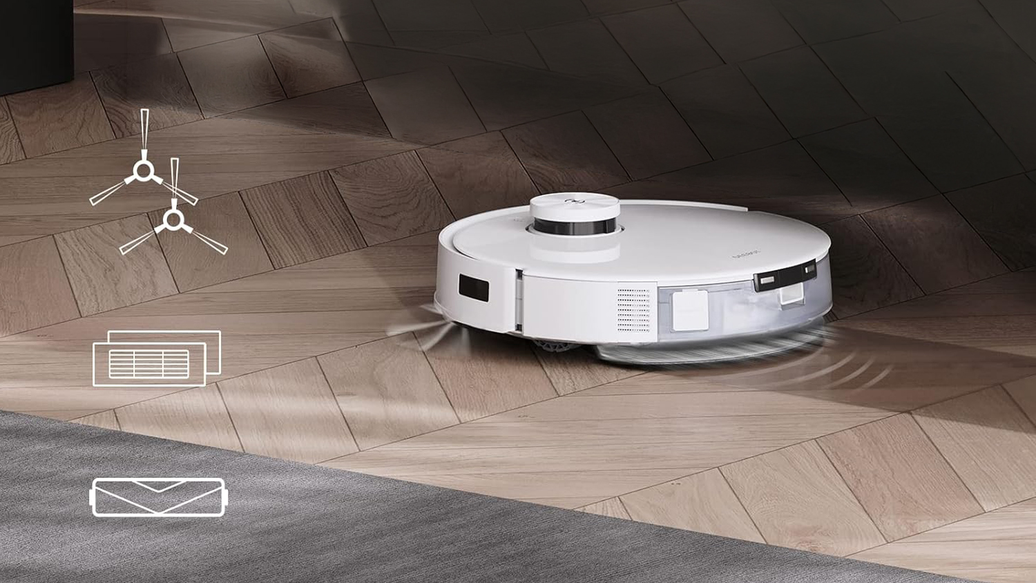 Ecovacs Replacement Accessory Kit with T20 Antibacterial Function