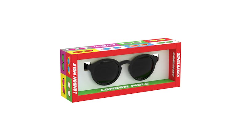 London Mole Graduate Sunglasses - Gloss Black