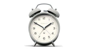 Newgate "Charlie Bell Echo" Classic Alarm Clock - Posh Grey