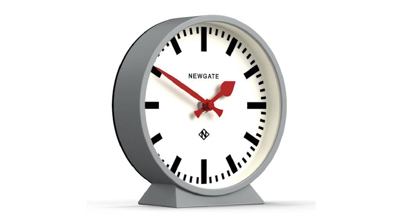 Newgate "Railway Dial" Mantel Clock - Posh Grey