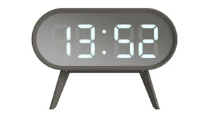 Newgate "Space Hotel Cyborg" LED Alarm Clock - Grey