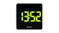 Newgate "Space Hotel Orbatron" LED Alarm Clock - Black/Green