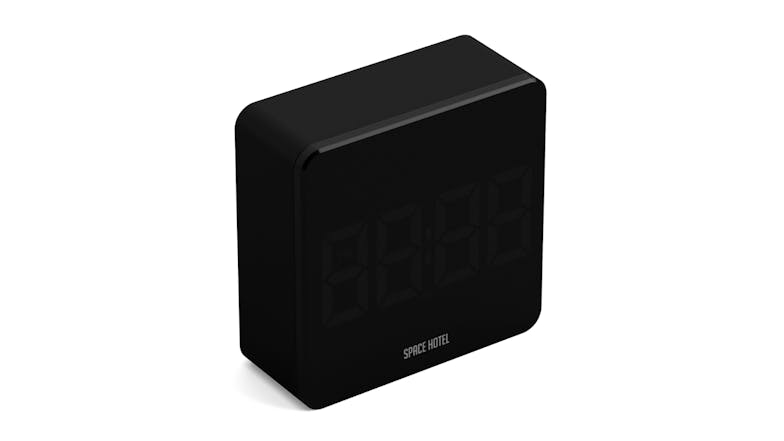 Newgate "Space Hotel Orbatron" LED Alarm Clock - Black/Green