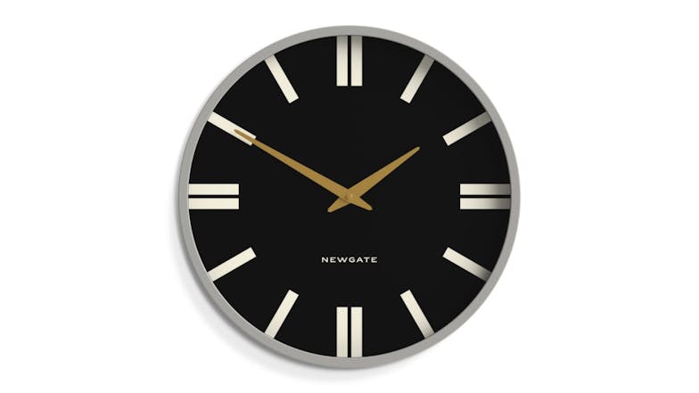 Newgate "Universal Plaza" Wall Clock - Grey