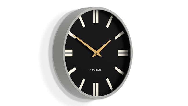 Newgate "Universal Plaza" Wall Clock - Grey