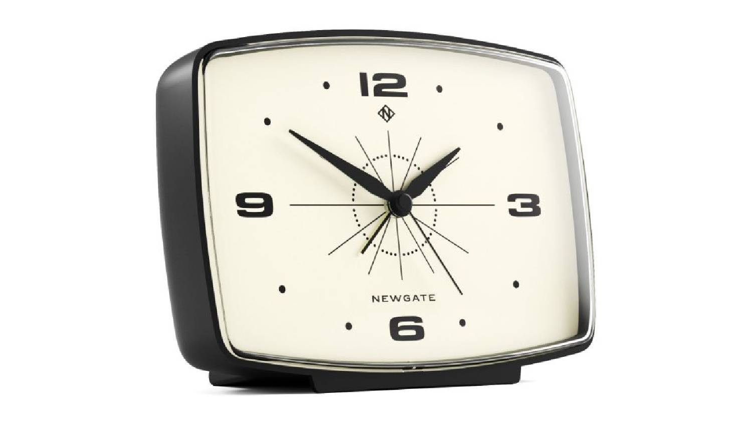Newgate "Brooklyn" Alarm Clock - Black