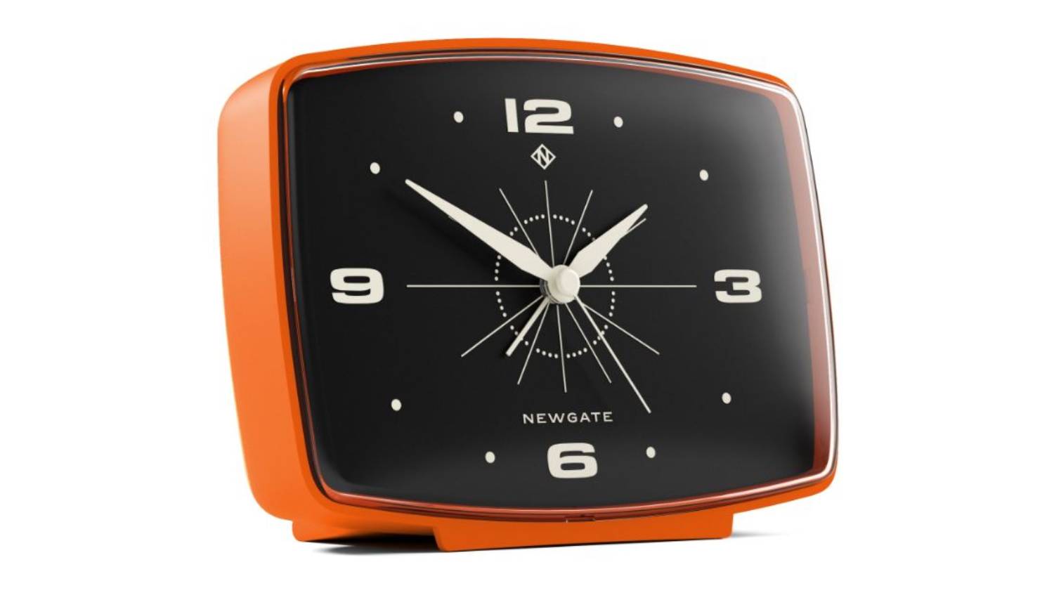 Newgate "Brooklyn" Alarm Clock - Orange