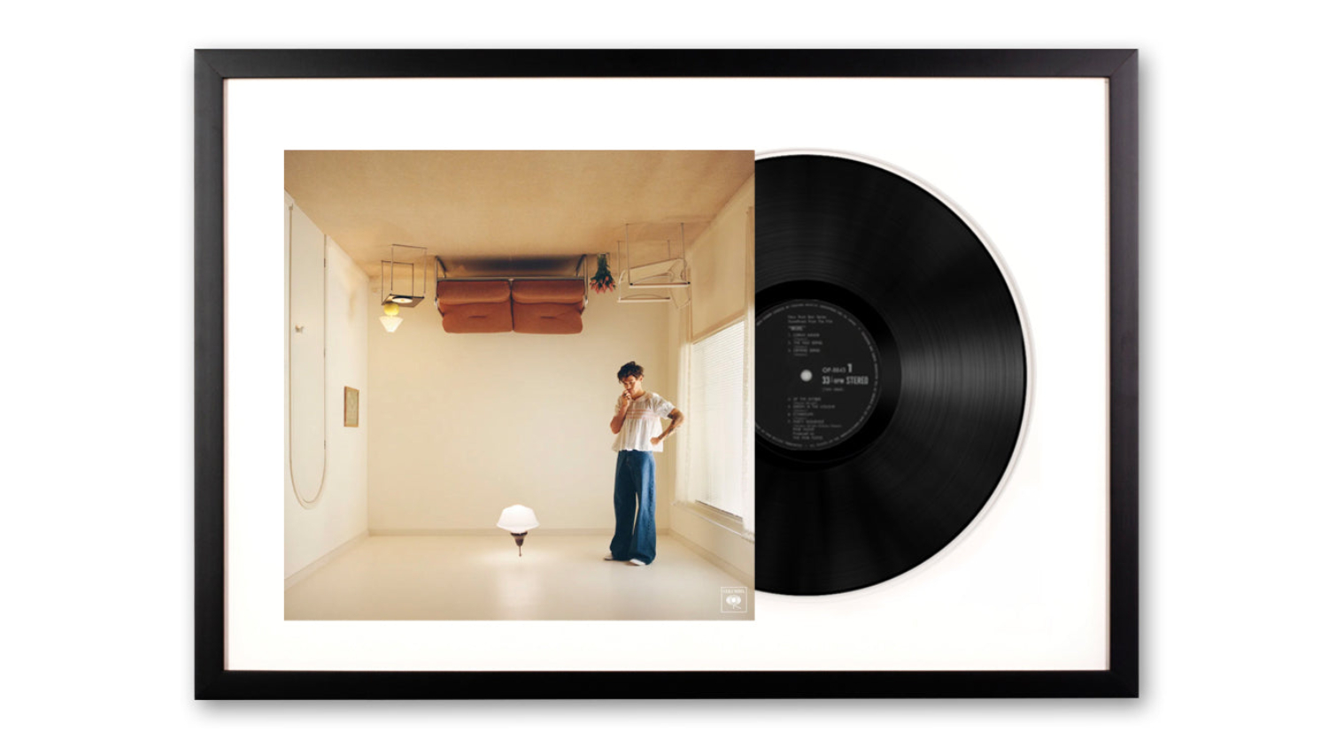 FRAMED HARRY STYLES HARRYS HOUSE VINYL