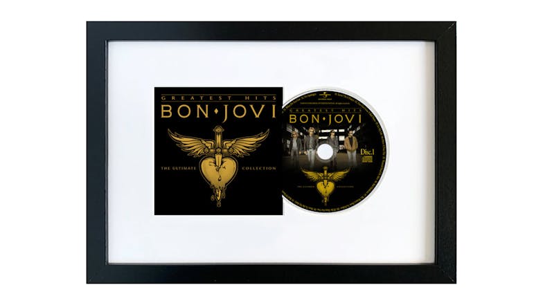 Bon Jovi - Bon Jovi Greatest Hits Framed CD + Album Art