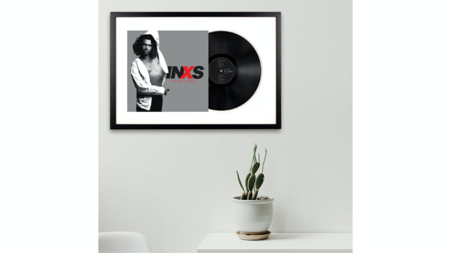 Inxs - The Very Best Framed Vinyl + Album Art