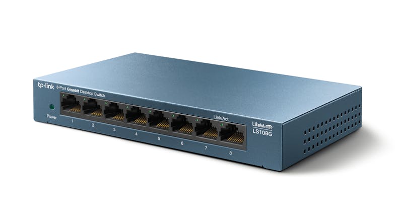 TP-Link LS108G 1000Mbps Gigabit Unmanaged Ethernet Switch - 8 Port