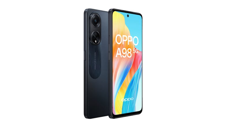 OPPO A98 5G 256GB Smartphone - Cool Black (Open Network)