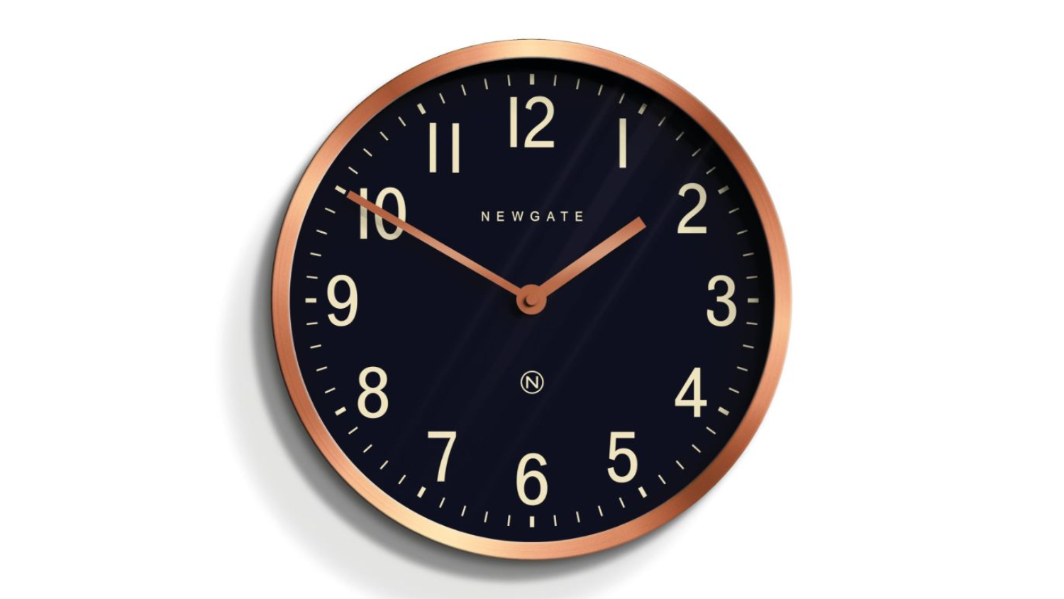 Newgate &quot;Master Edwards&quot; Wall Clock - Radial Copper