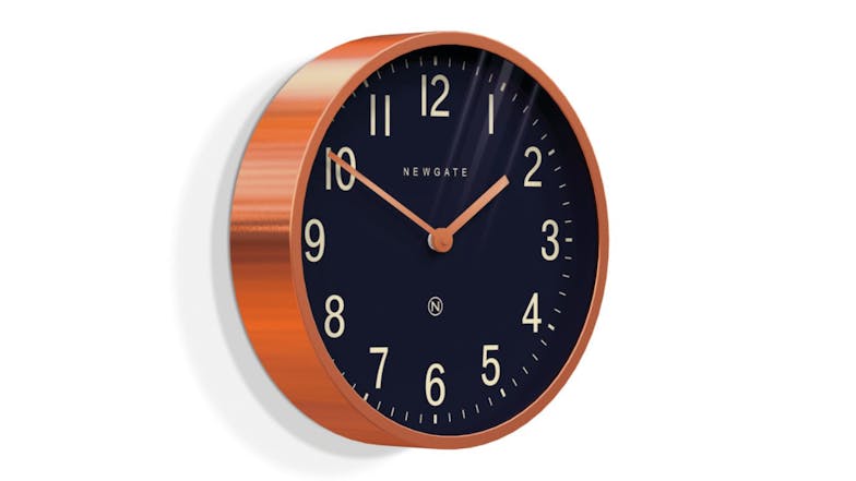 Newgate "Master Edwards" Wall Clock - Radial Copper