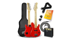 3rd Avenue Junior Electric Guitar Starter Pack - Red