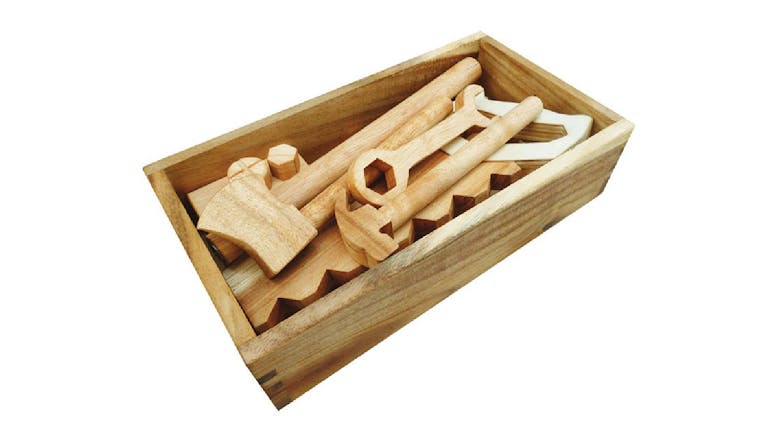 Qtoys Wooden Tool Set - Qt506