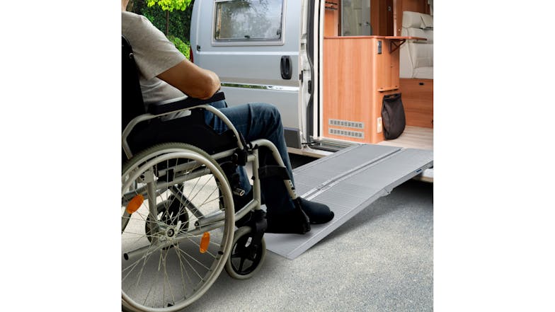 Klika Aluminum Portable Wheelchair Ramp 122cm