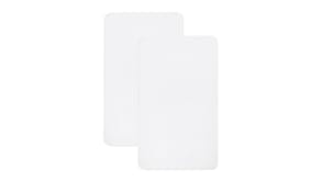 Shnuggle AirFlow Waterproof Crib Sheet 2pcs. - White