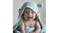 Shnuggle Wearable Baby Towel w/ Ears - Blue