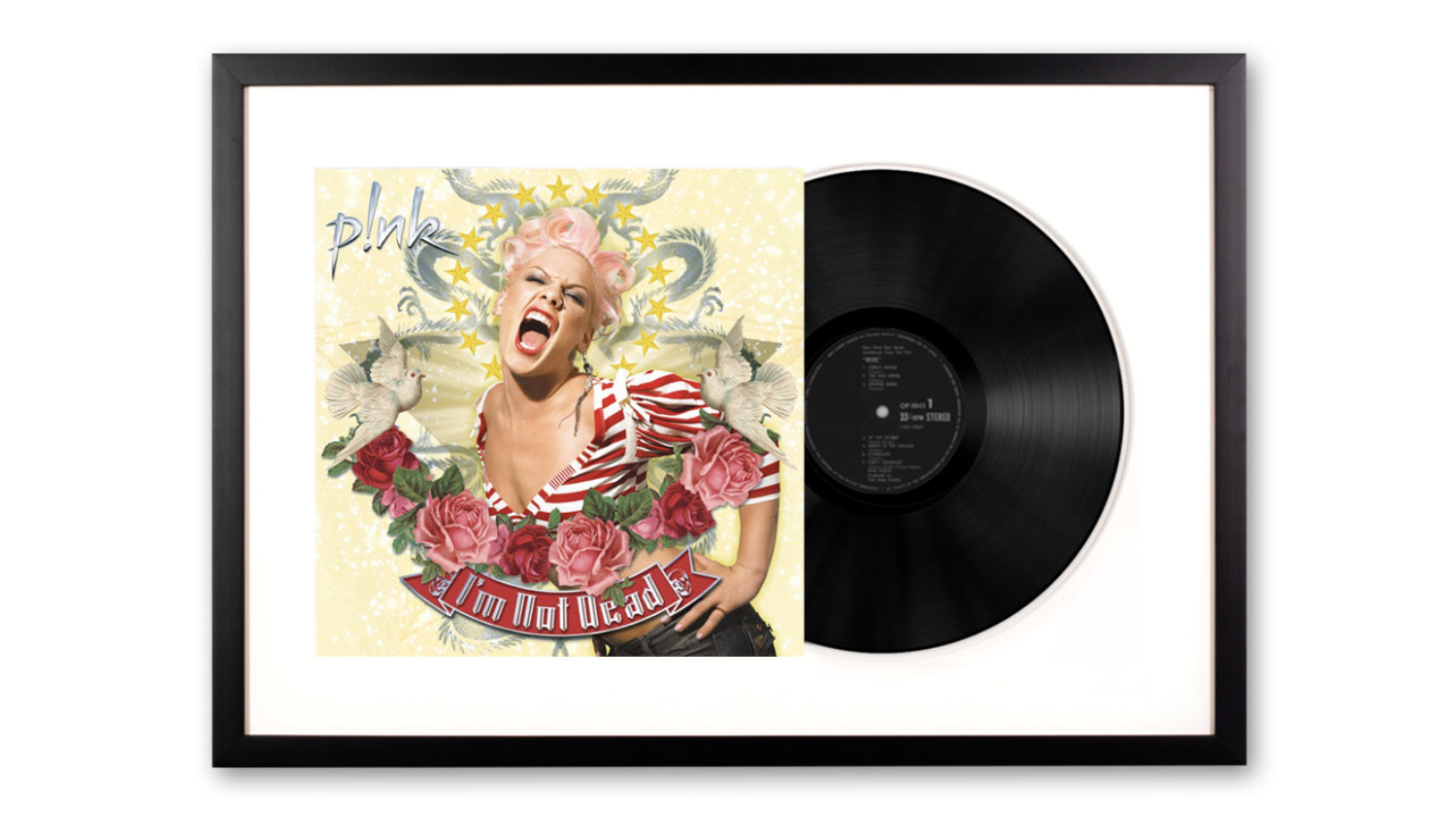 P! NK IM NOT DEAD VINYL ALBUM ART