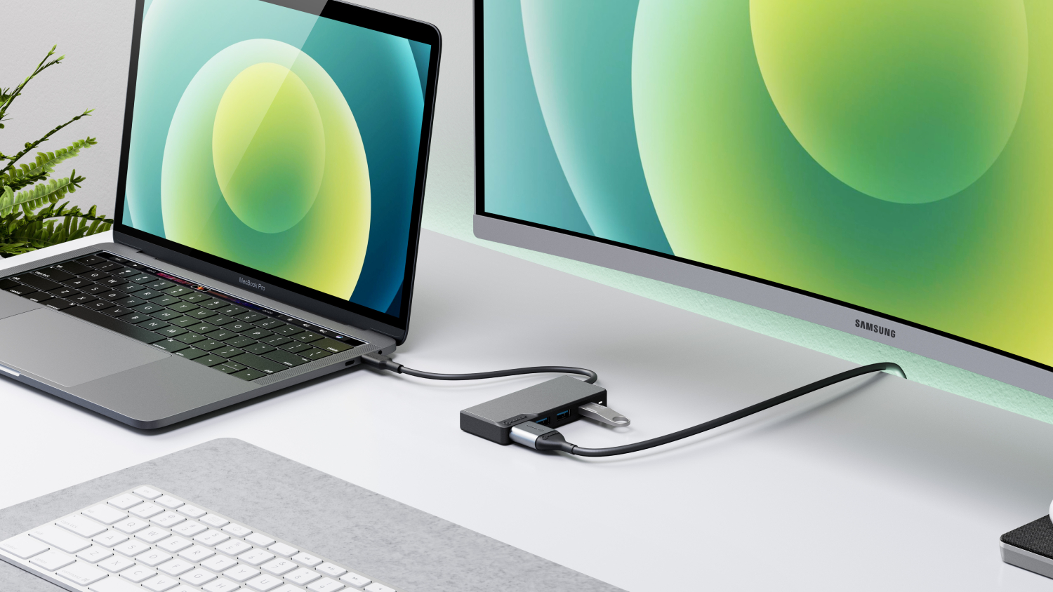 Alogic Fusion Core USB-C 5-in-1 Docking Station with 100W Power Delivery