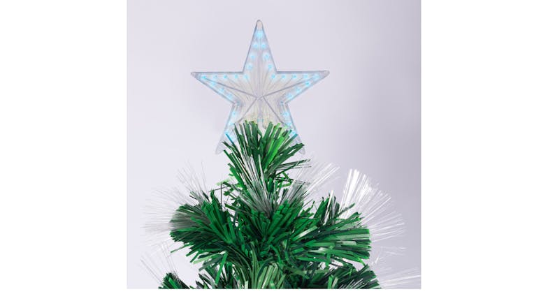 Christabelle Pre-Decorated Fiber Optic Christmas Tree 1.8m