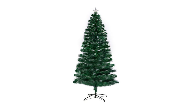 Christabelle Pre-Decorated Fiber Optic Christmas Tree 2.1m