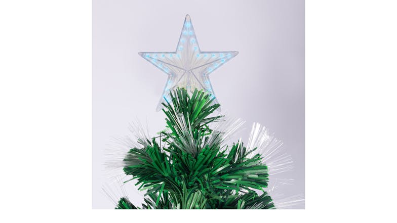 Christabelle Pre-Decorated Fiber Optic Christmas Tree 2.4m