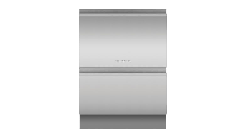 Fisher & Paykel 14 Place Settings 6 Program Built-Under Double Drawer Dishwasher - Stainless Steel (Series 9/DD60D4NX9)