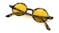 London Mole Moley Sunglasses - Grey Tortiseshell/Yellow