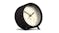 Newgate "Fred" Light Dial Alarm Clock - Matte Chocolate Black