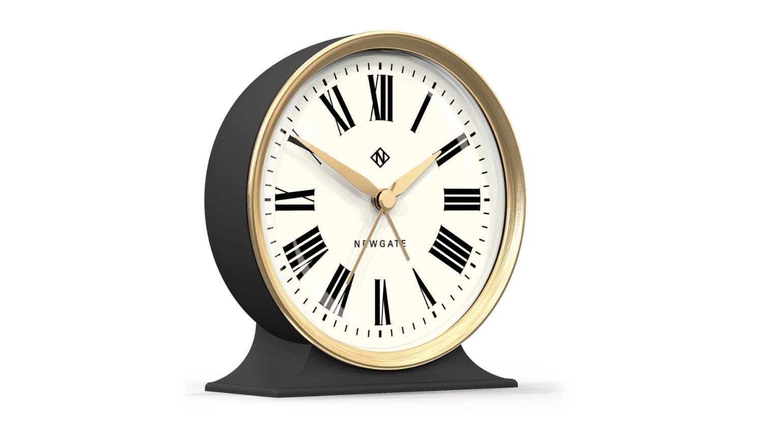 Newgate "Hotel" Alarm Clock - Moonstone Grey