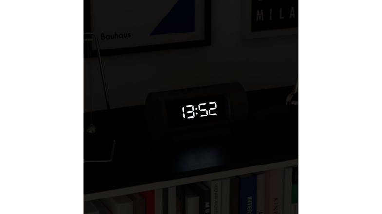 Newgate "Pil" LED Alarm Clock - Black