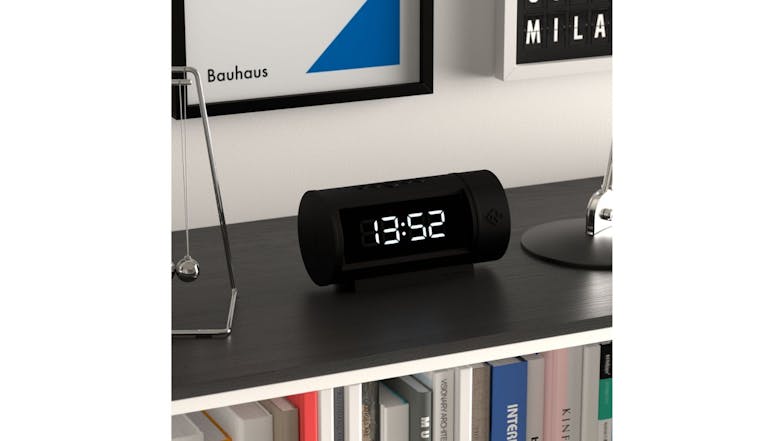 Newgate "Pil" LED Alarm Clock - Black