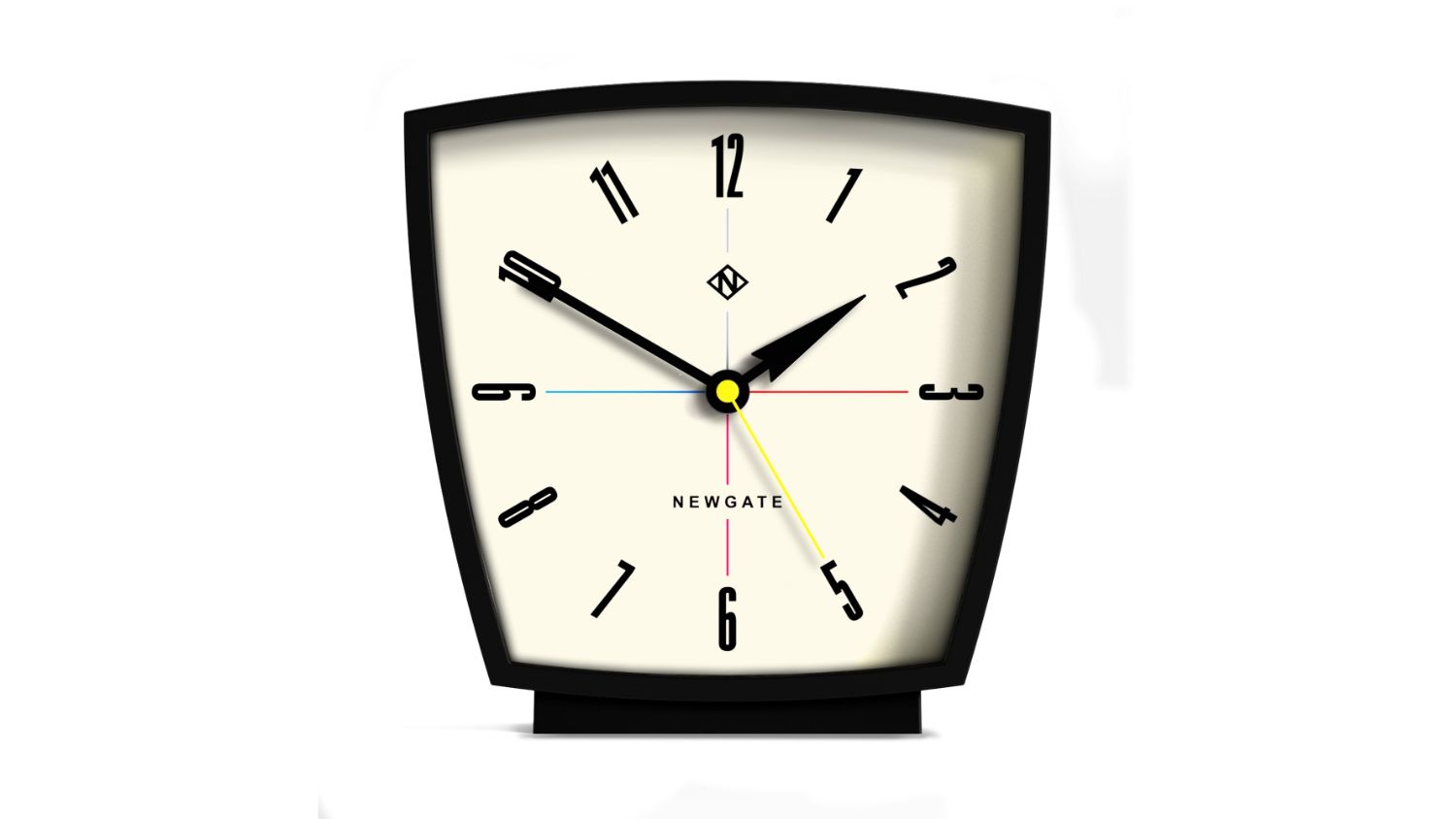 Newgate "Odyssey" Mantel Clock - Black