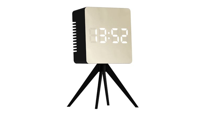 Newgate "Space Hotel Droid" LED Alarm Clock - Black
