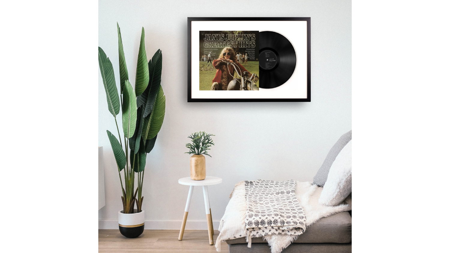 Janis Joplin's Greatest Hits Framed Vinyl + Album Art