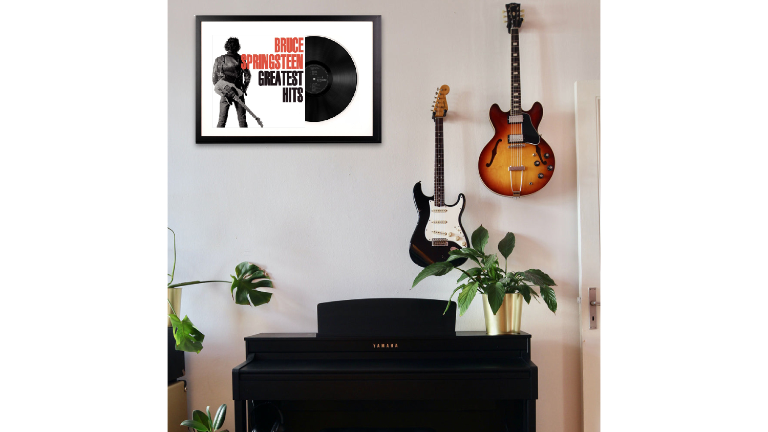 Bruce Springsteen - Greatest Hits Framed Vinyl + Album Art