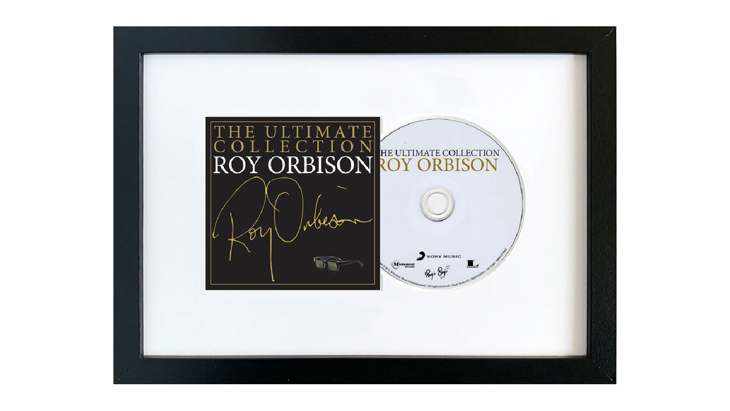 Roy Orbison - The Ultimate Collection Framed CD + Album Art