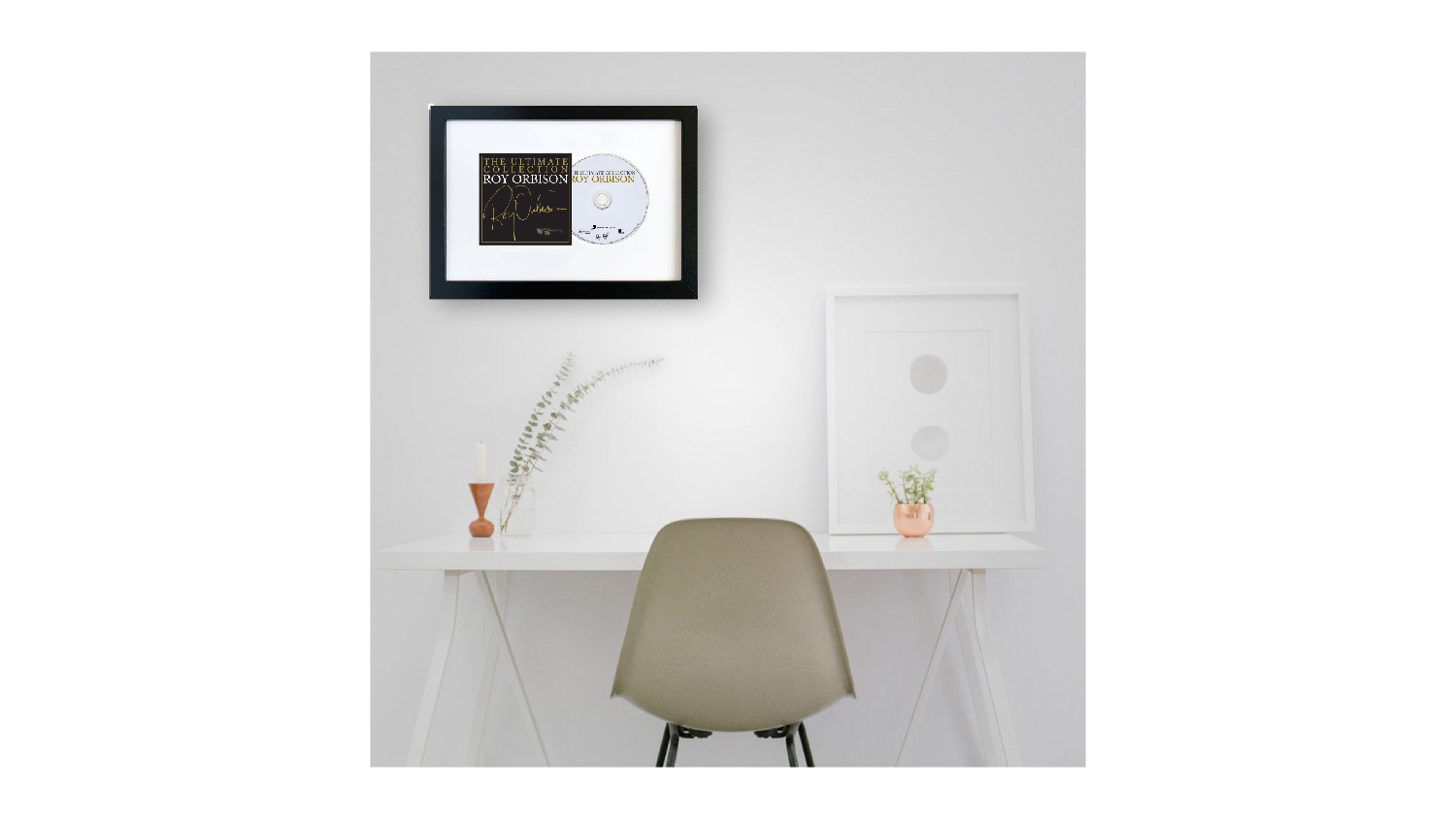 Roy Orbison - The Ultimate Collection Framed CD + Album Art