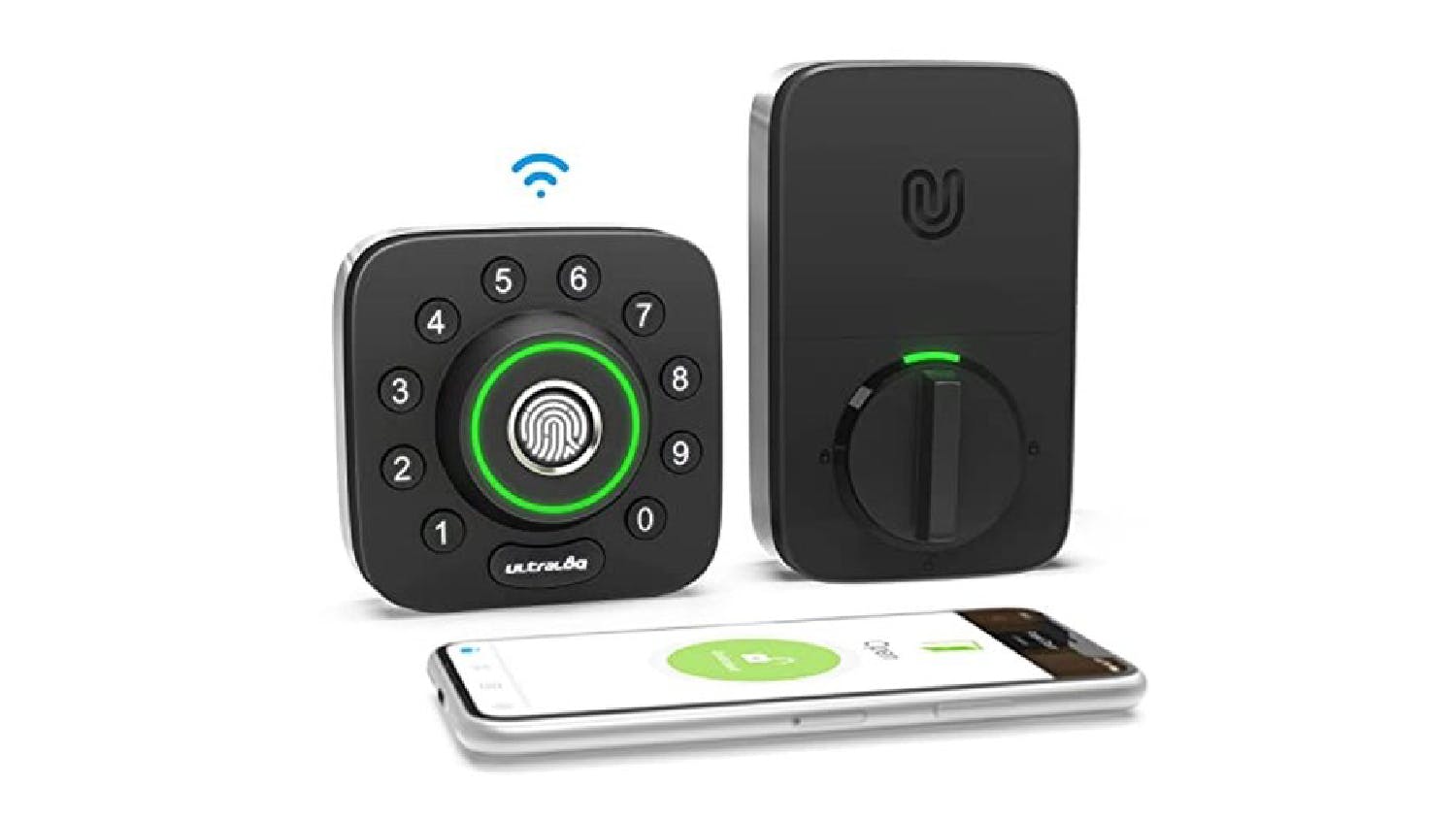 Ultraloq U-Bolt Pro True Wireless Smart Lock - Black