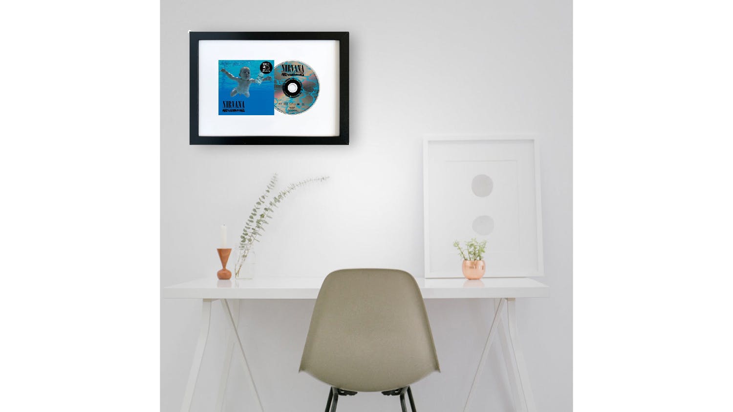 Nirvana - Nevermind (20th Anniversary) Framed CD + Album Art