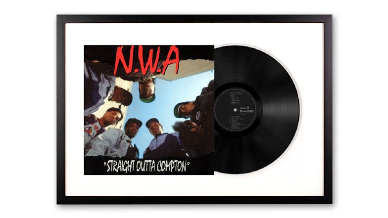 N.W.A - Straight Outta Compton Framed Vinyl + Album Art