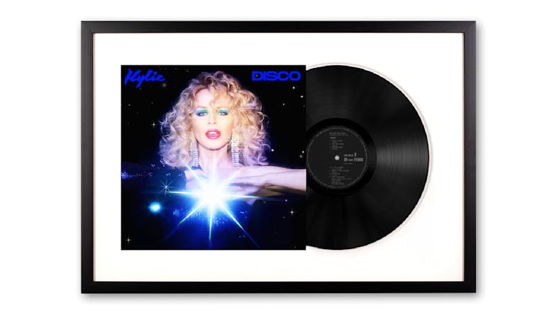 Kylie Minogue - DISCO Framed Vinyl + Album Art